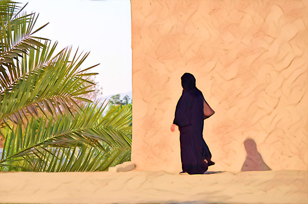 Fleeing Woman by Lewis Jackson