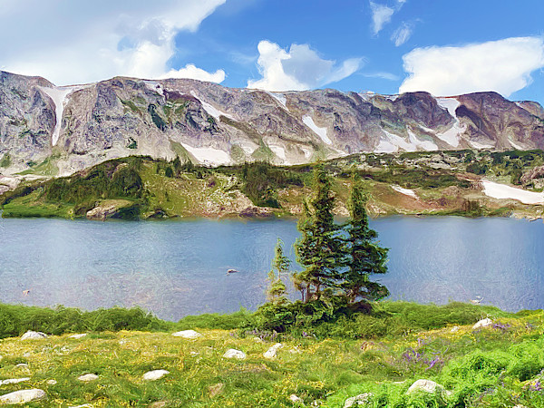 Lewis Lake by Lewis Jackson, Image 1.
