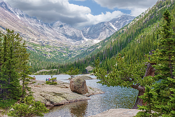 Mills Lake, Summer by Lewis Jackson