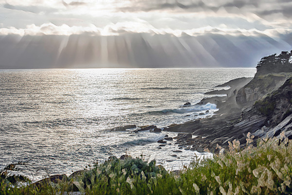 Seascape, Approaching Sunset by Lewis Jackson