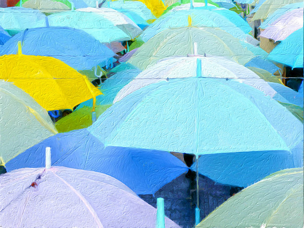 Umbrellas by Lewis Jackson
