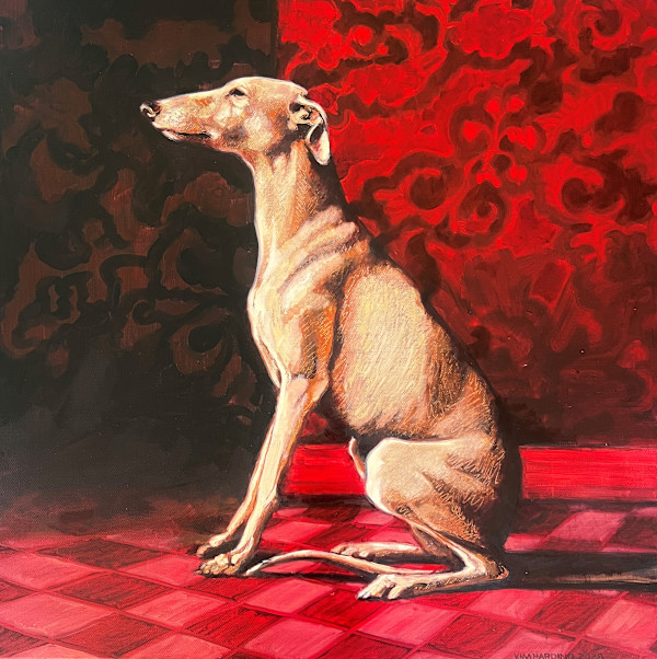 Vigil in Crimson by Kim Harding