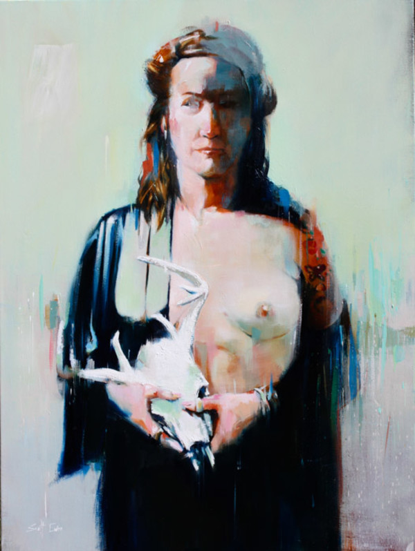 Figure with Skull by scott ewen, Image 2.