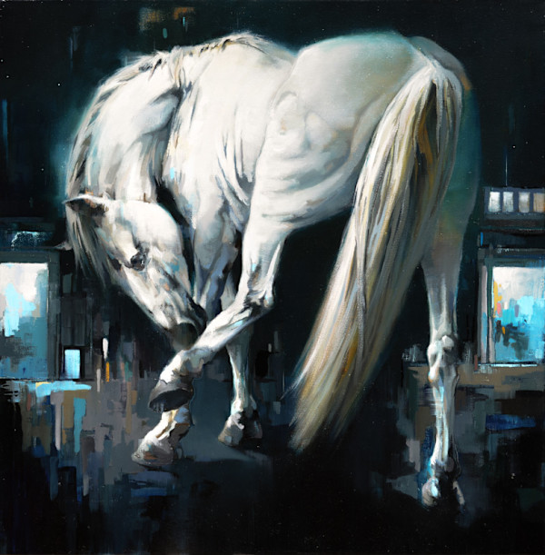 Carravagio's Horse revisited by scott ewen