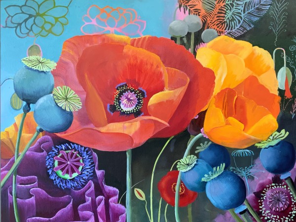 Poppy Thoughts by Mona Turner