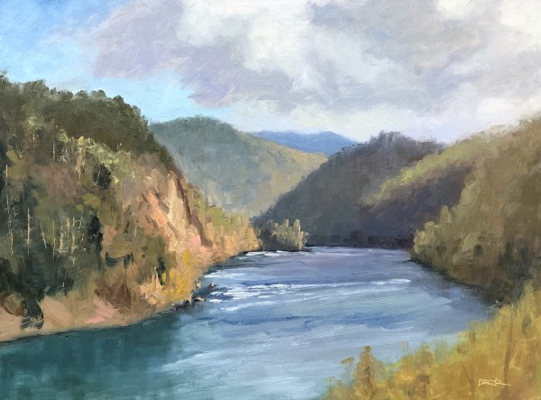 Toward Little Rock Island