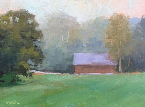 Morning Mist At Stovall