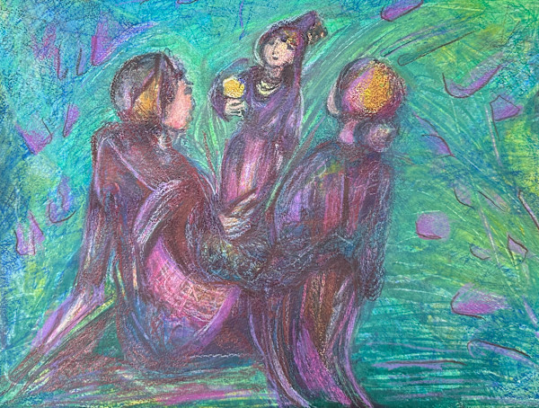 Chatting by Elena  Zelenina