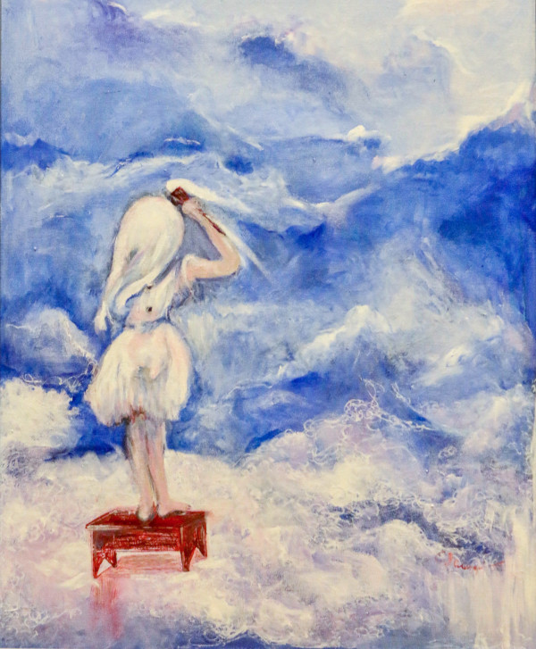 Painting The Sky by Elena  Zelenina
