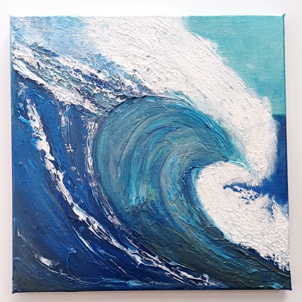 Catching Waves 2 by Cher-Antoinette
