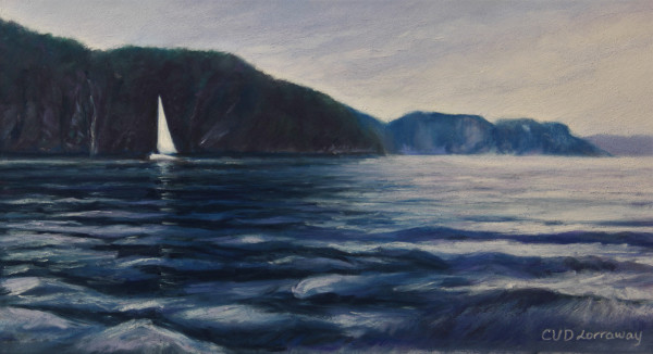Summer on the Saguenay River by Cathy Lorraway Art