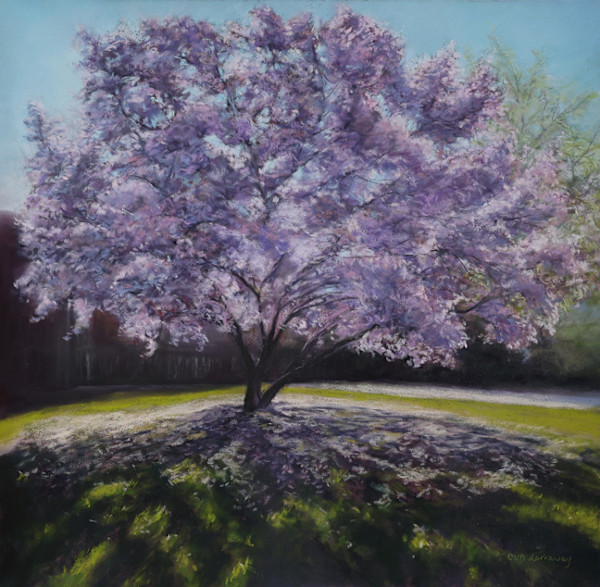 Beneath the Sweet Magnolia Tree by Cathy Lorraway Art