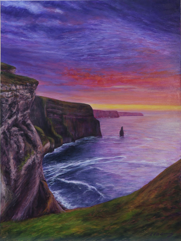 Sunset Memories of Galway Bay, Ireland by Cathy Lorraway Art, Image 1.