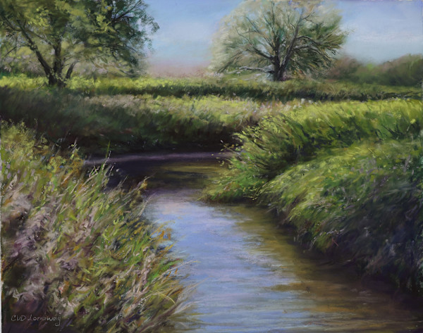 Indian Summer on the Humber River Trail by Cathy Lorraway Art
