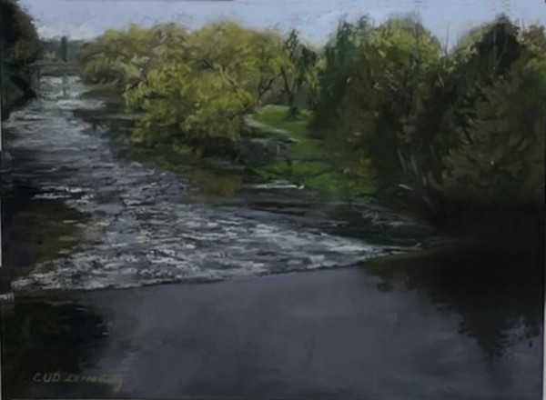 View from Bissell Park Bridge by Cathy Lorraway Art