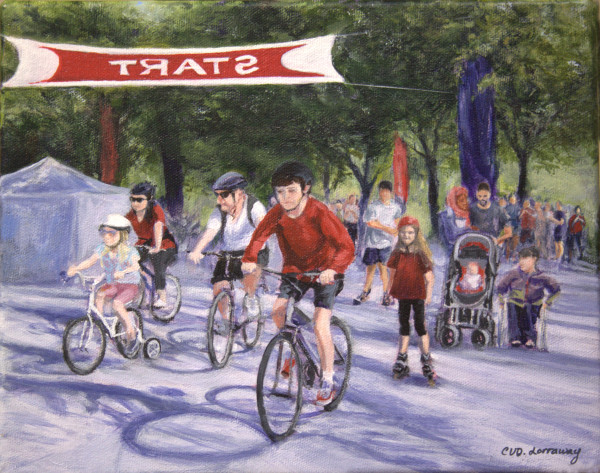 Inspiration, Ready Set Go, Coronation Park by Cathy Lorraway Art