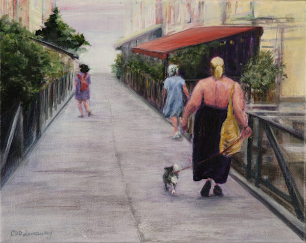 Morning Walk by Cathy Lorraway Art