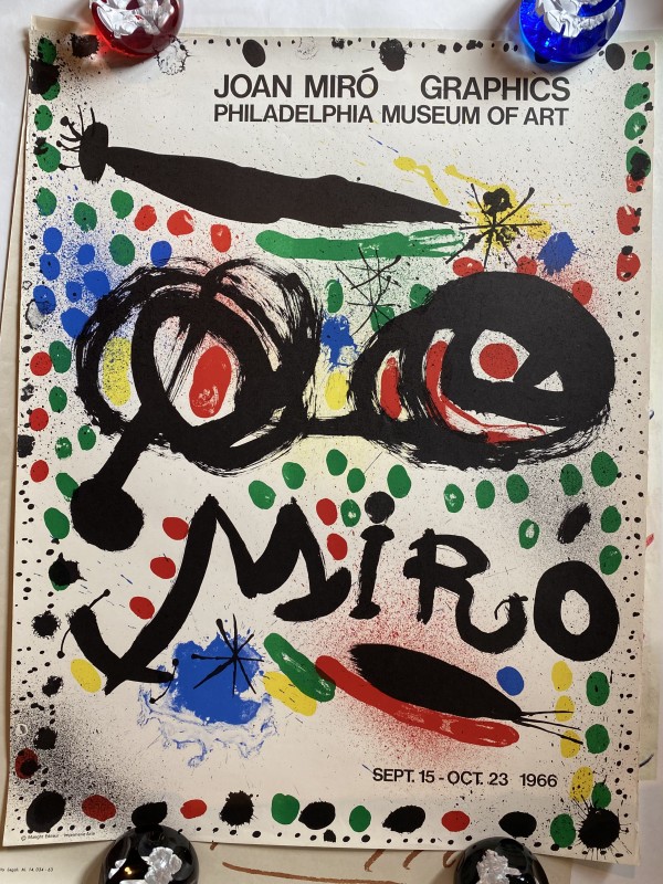 Joan Miro Philadelphia Museum of Art Maeght Editeur 1966 by Joan Miro