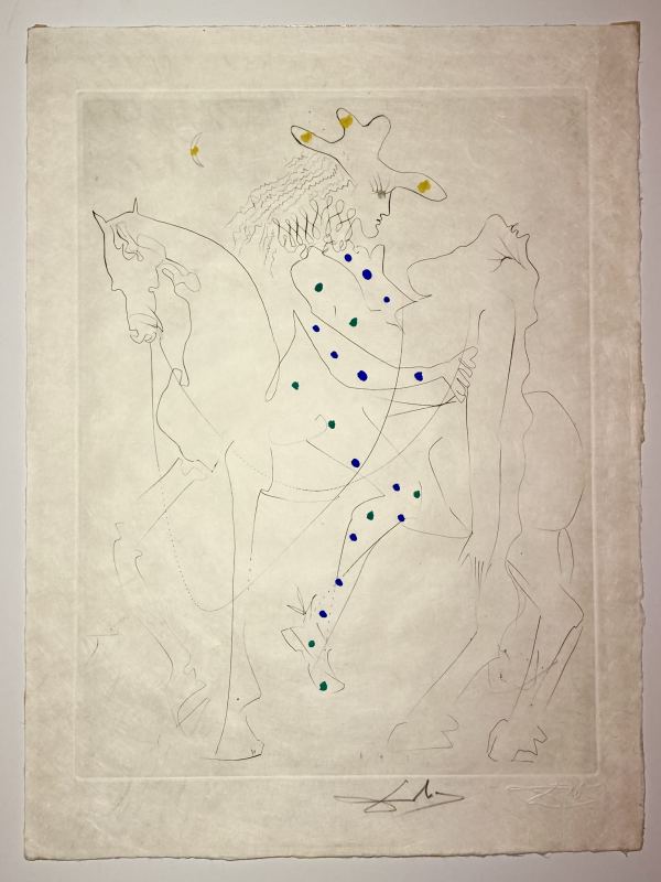 Le Cheval de Picasso by Salvador Dali