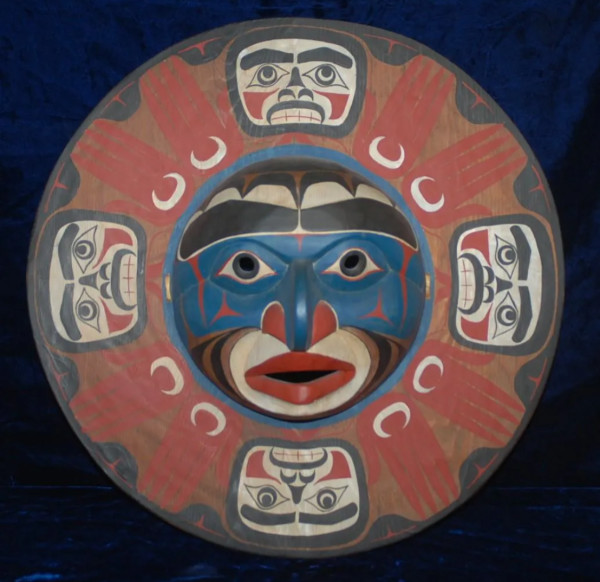 Moon Mask, Lelooska Tribe, 1969