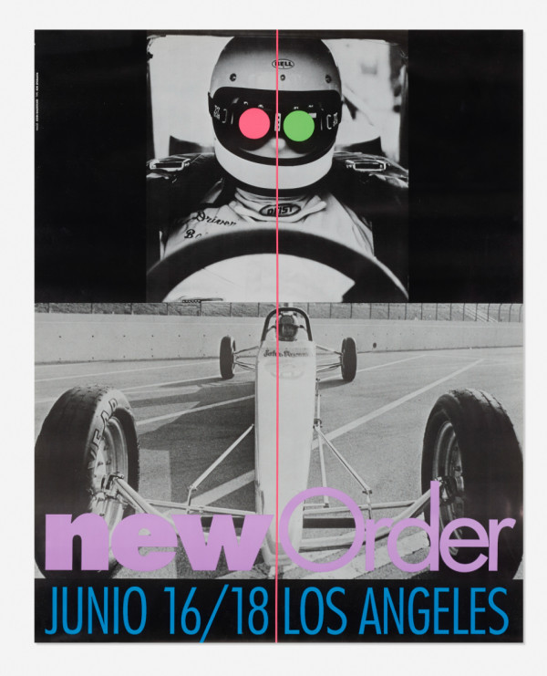 New Order Poster by John Baldessari
