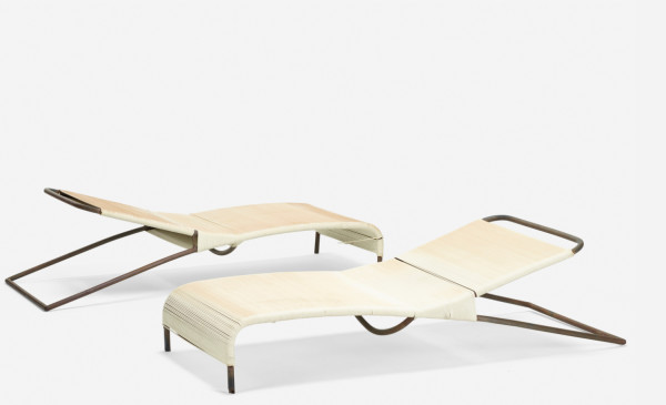 Hendrik Van Keppel and Taylor Green Chaise Lounge by Hendrik Van Keppel and Taylor Green