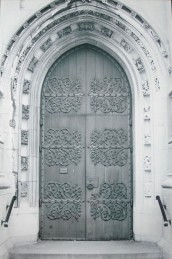 "Riverside Church Door" by HWM Store