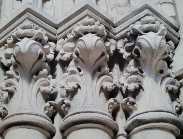 "Flower Carvings at Church," by HWM Store