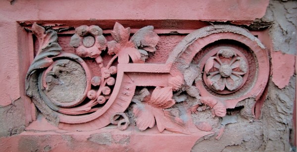 "Brownstone Carving (Detail)" by HWM Store