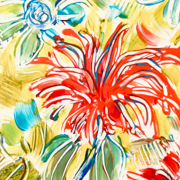 Crimson Delight by Flora Doehler