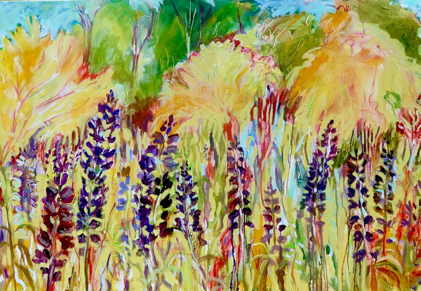 Deep in the Lupin Hour by Flora Doehler
