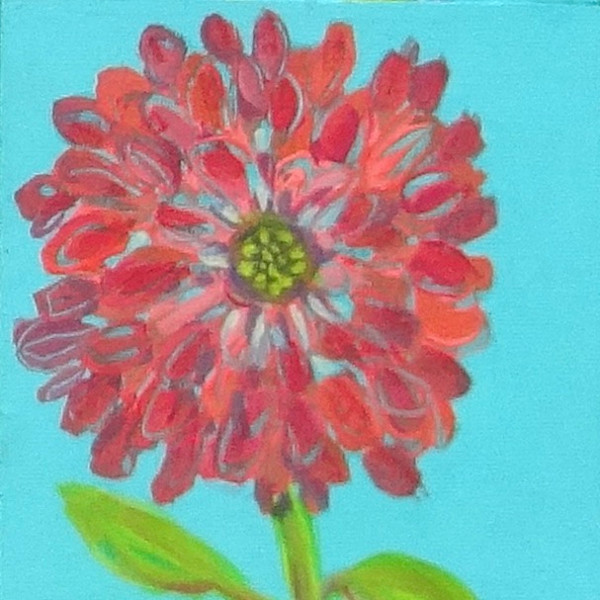 Red Flower by Flora Doehler