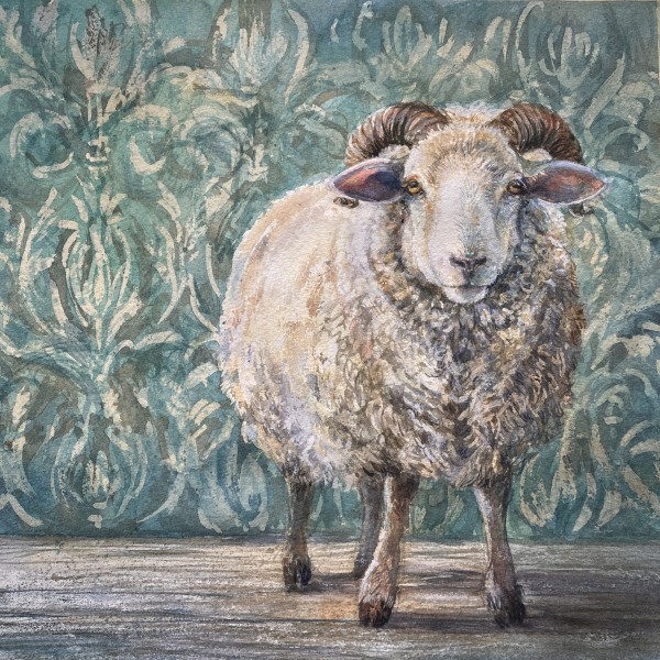 Aunt Amelia arrives by Crystal Beshara