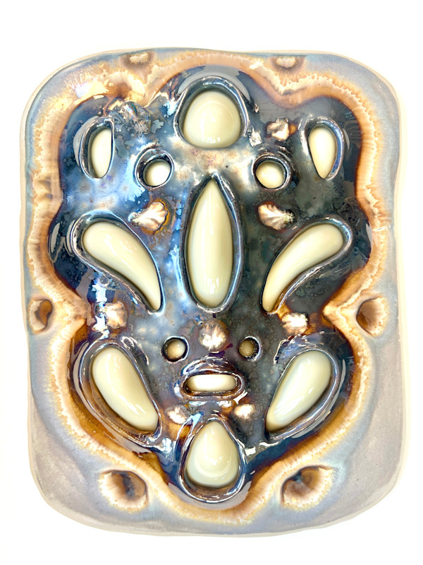 Panel 29 - bronze and cream drops by Kelly Witmer, Image 1.