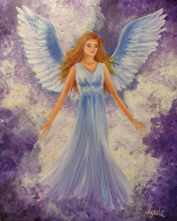 An angel by Lyuda Morhun