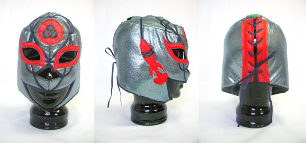 Custom Atomic Girl Mask by Jennifer Collins-Mancour