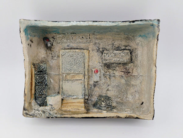Diorama: The Smoking Area of Every Restaurant Ever by Space Monkey