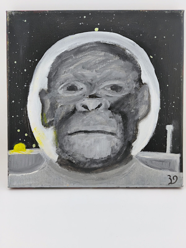Ape Space Command by Space Monkey