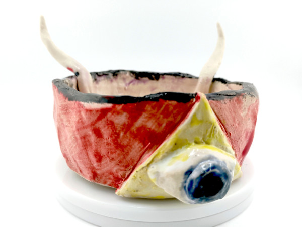 Horny Eye Bowl by Space Monkey, Image 1.