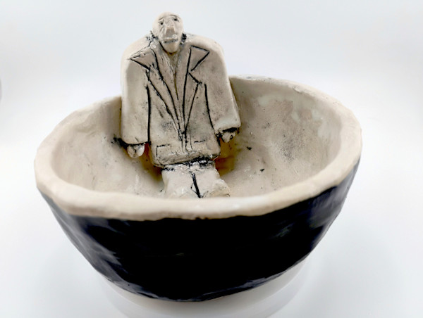 Stop Making Soup Bowl by Space Monkey, Image 1.