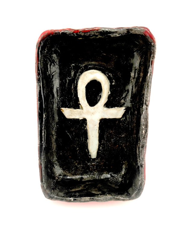 Ankh Small Dish by Space Monkey