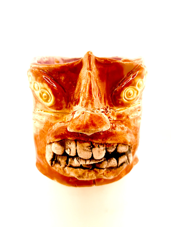 Tiki Cup: Scar Face by Space Monkey