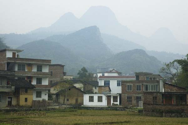 Quiet Town in China by Ernestine Ruben