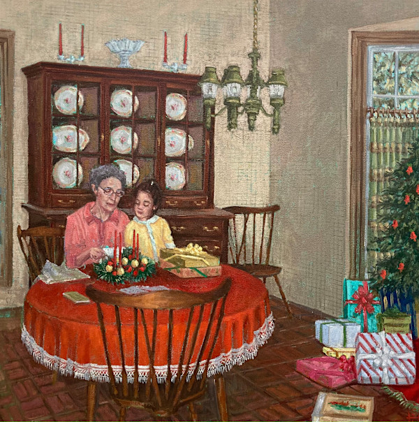 Nan and I, 1973 by Sara Lee Hughes