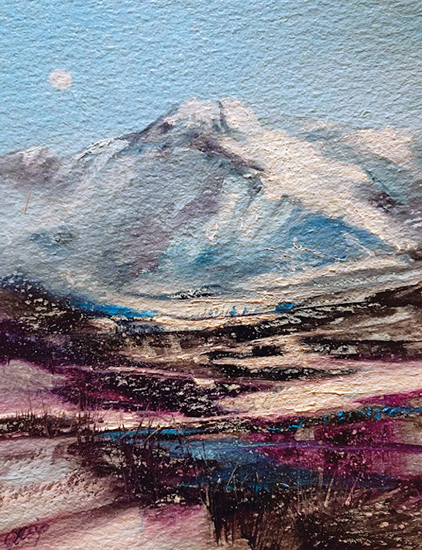 Mt Shasta by C J Elsip