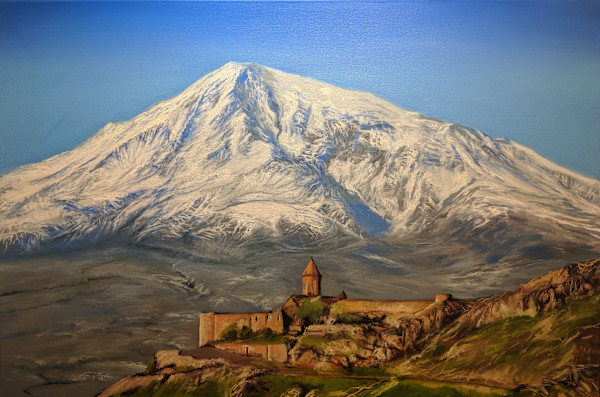 Armenian Landscape by C J Elsip