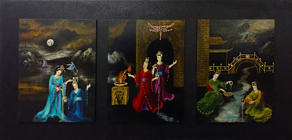 Connie's Geishas by C J Elsip