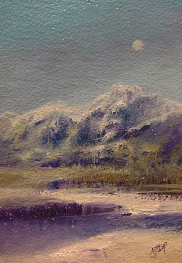 Winter Study by C J Elsip