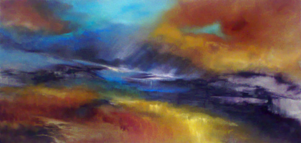 Moorland Storm by C J Elsip