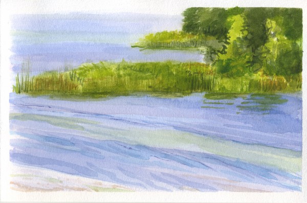Grass Island, Trees by Brooke Lanier